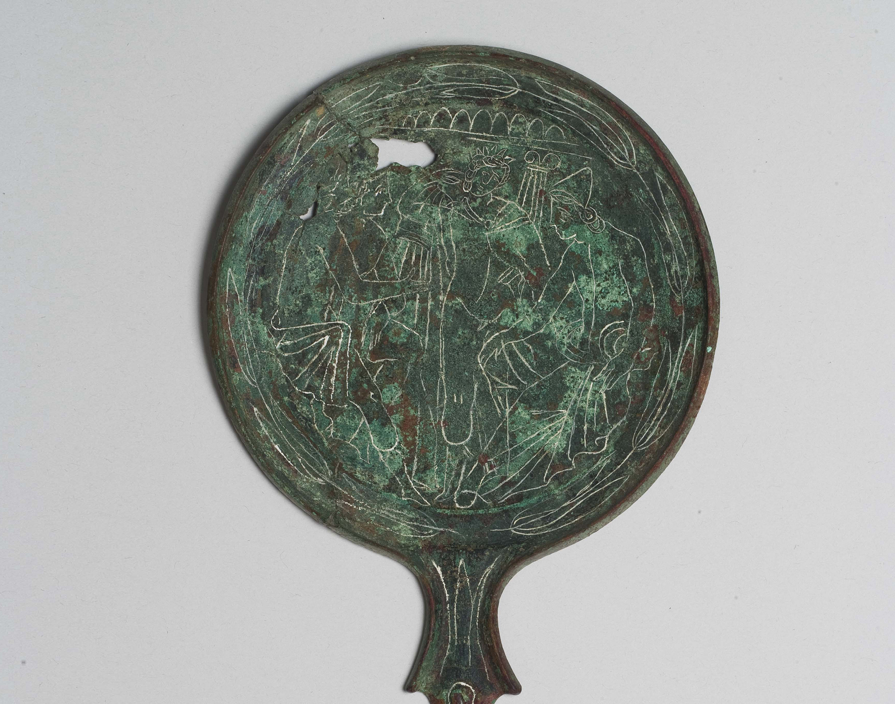 Specchio etrusco (particolare)