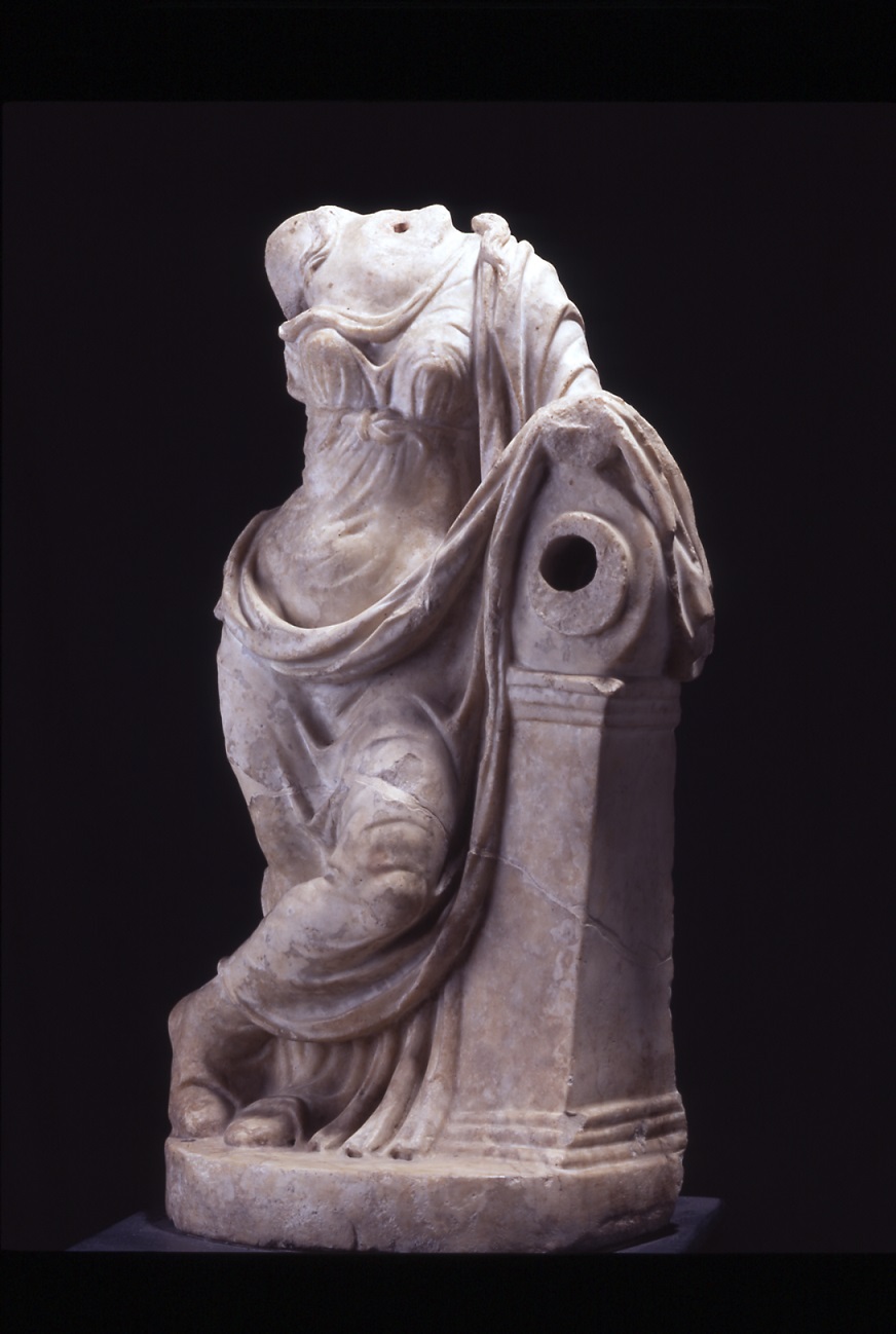 Statuetta di Ninfa; ornamento di fontana. Da Milano, inizi III secolo d.C.